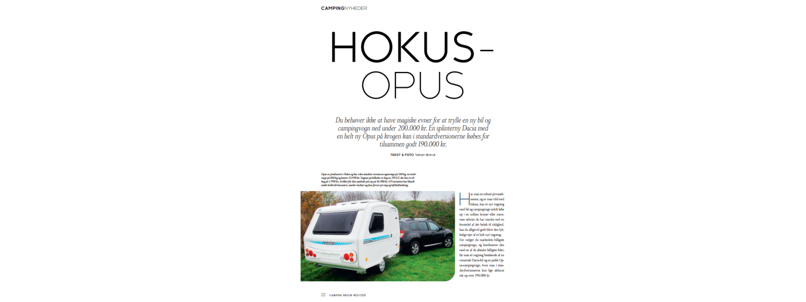 DCU magasinet Camping-Fritid